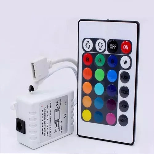 Cinta Led 5 Metros Rgb - Con Control Remoto